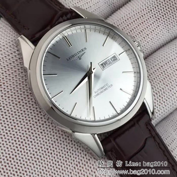 LONGINES浪琴 全自動機械 時尚男士腕表 WSS1169